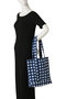 【ELLESHOP限定】SMALL TOTE GINGHAM トートバッグ エスゼット ブロックプリント/SZ BLOCKPRINTS