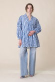 LARA DRESS WAVY チュニックドレス