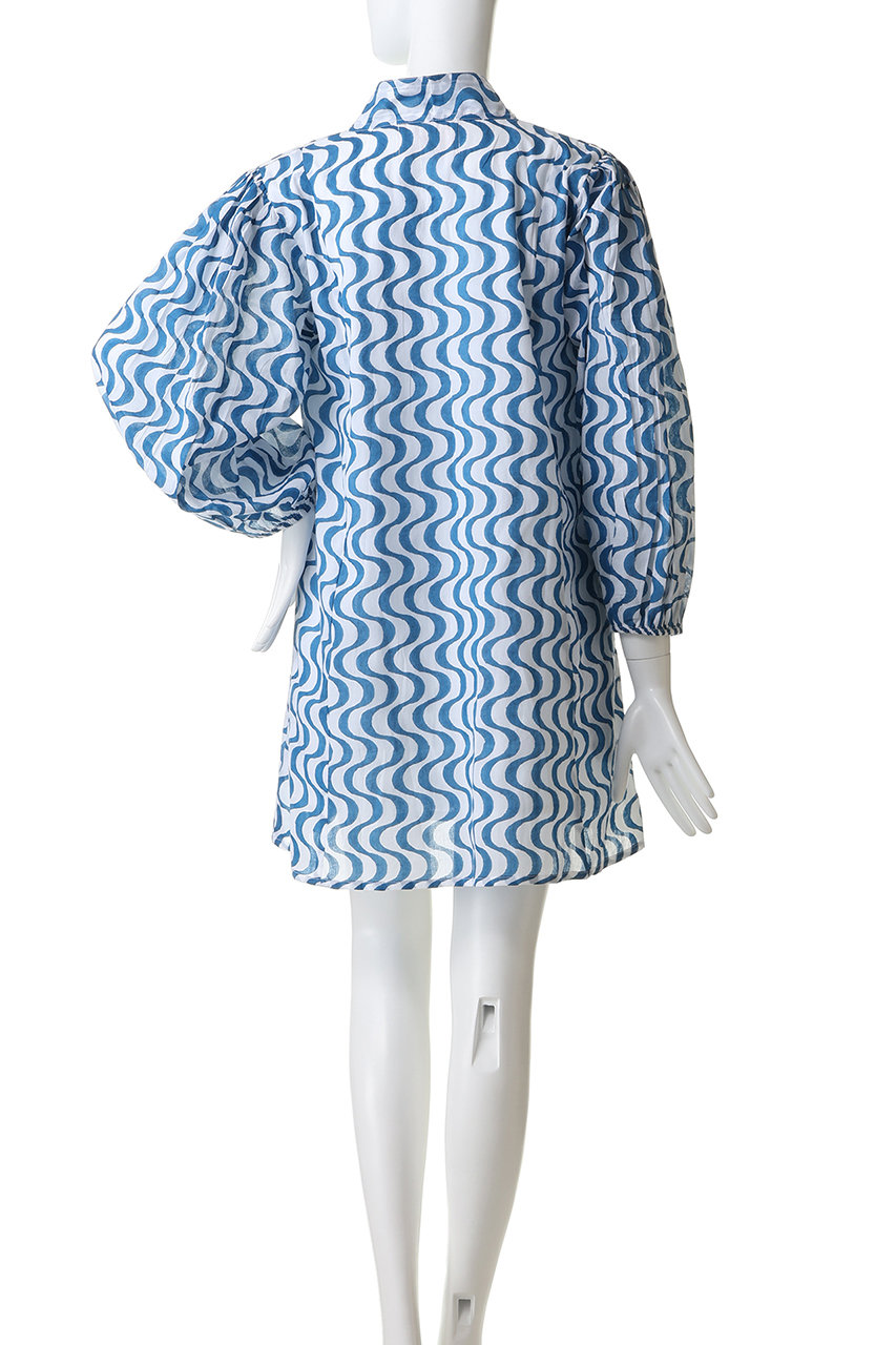SZ BLOCKPRINTS(エスゼット ブロックプリント)｜LARA DRESS WAVY