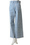 DISCO PANTS WAVY ワイドパンツ エスゼット ブロックプリント/SZ BLOCKPRINTS