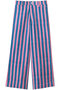 DISCO PANTS DOUBLE THICK STRIPE ワイドパンツ エスゼット ブロックプリント/SZ BLOCKPRINTS ピンク