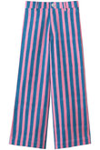 DISCO PANTS DOUBLE THICK STRIPE ワイドパンツ
