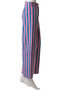 DISCO PANTS DOUBLE THICK STRIPE ワイドパンツ エスゼット ブロックプリント/SZ BLOCKPRINTS