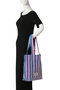 SMALL TOTE DOUBLE THICK STRIPE トートバッグ エスゼット ブロックプリント/SZ BLOCKPRINTS