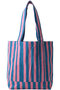 SMALL TOTE DOUBLE THICK STRIPE トートバッグ エスゼット ブロックプリント/SZ BLOCKPRINTS