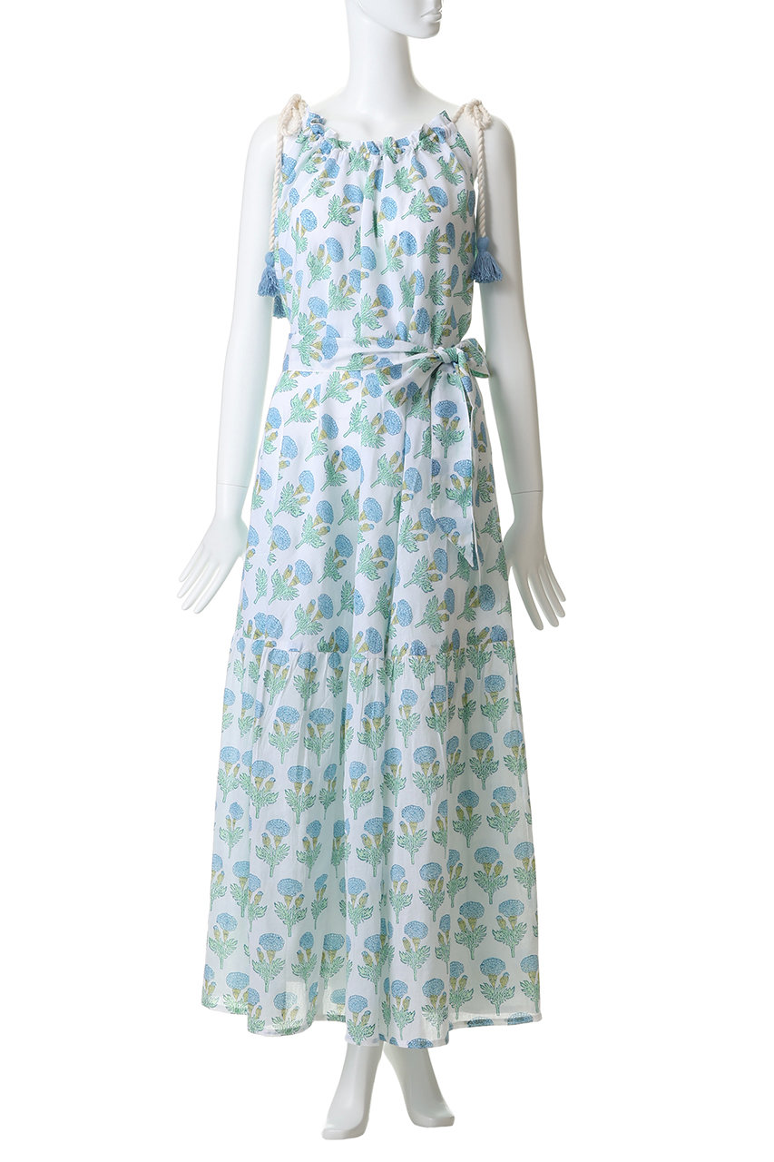 SZ BLOCKPRINTS(エスゼット ブロックプリント)｜ALEXANDRA DRESS FLEUR