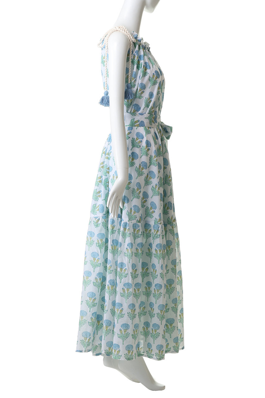 SZ BLOCKPRINTS(エスゼット ブロックプリント)｜ALEXANDRA DRESS FLEUR