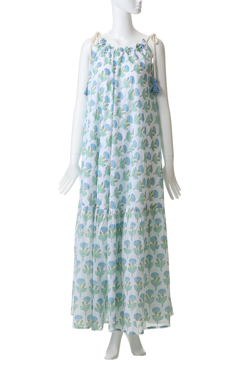SZ BLOCKPRINTS(エスゼット ブロックプリント)｜ALEXANDRA DRESS FLEUR