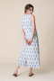 RINA DRESS FLEUR ノースリーブドレス エスゼット ブロックプリント/SZ BLOCKPRINTS