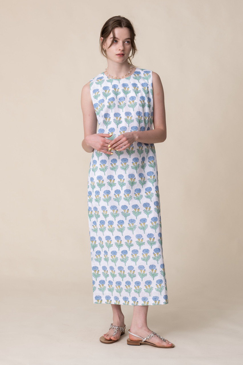 SZ BLOCKPRINTS(エスゼット ブロックプリント)｜RINA DRESS FLEUR
