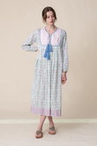 KITTY DRESS BLUEBERRY タッセル付きドレス
