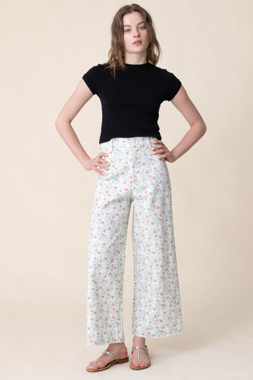 SZ BLOCKPRINTS(エスゼット ブロックプリント)｜DISCO PANTS BLUEBERRY