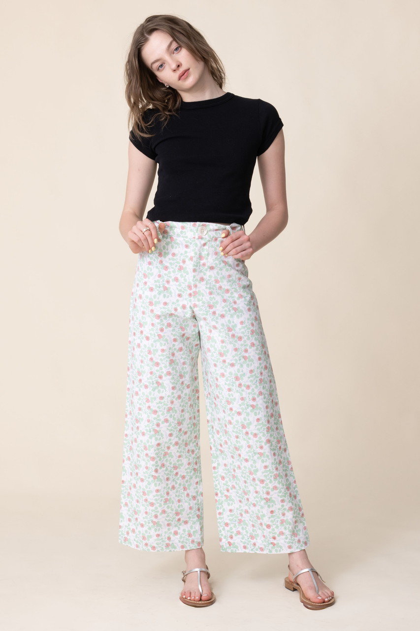 SZ BLOCKPRINTS(エスゼット ブロックプリント)｜DISCO PANTS BLUEBERRY