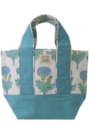 エスゼット ブロックプリント/SZ BLOCKPRINTSのMAINE MINI TOTE FLEUR トートバッグ(120200/120201)