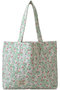 MEDIUM TOTE BLUEBERRY トートバッグ エスゼット ブロックプリント/SZ BLOCKPRINTS ライトグリーン