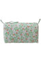 MAKEUP BAG BLUEBERRY ポーチ エスゼット ブロックプリント/SZ BLOCKPRINTS ライトグリーン