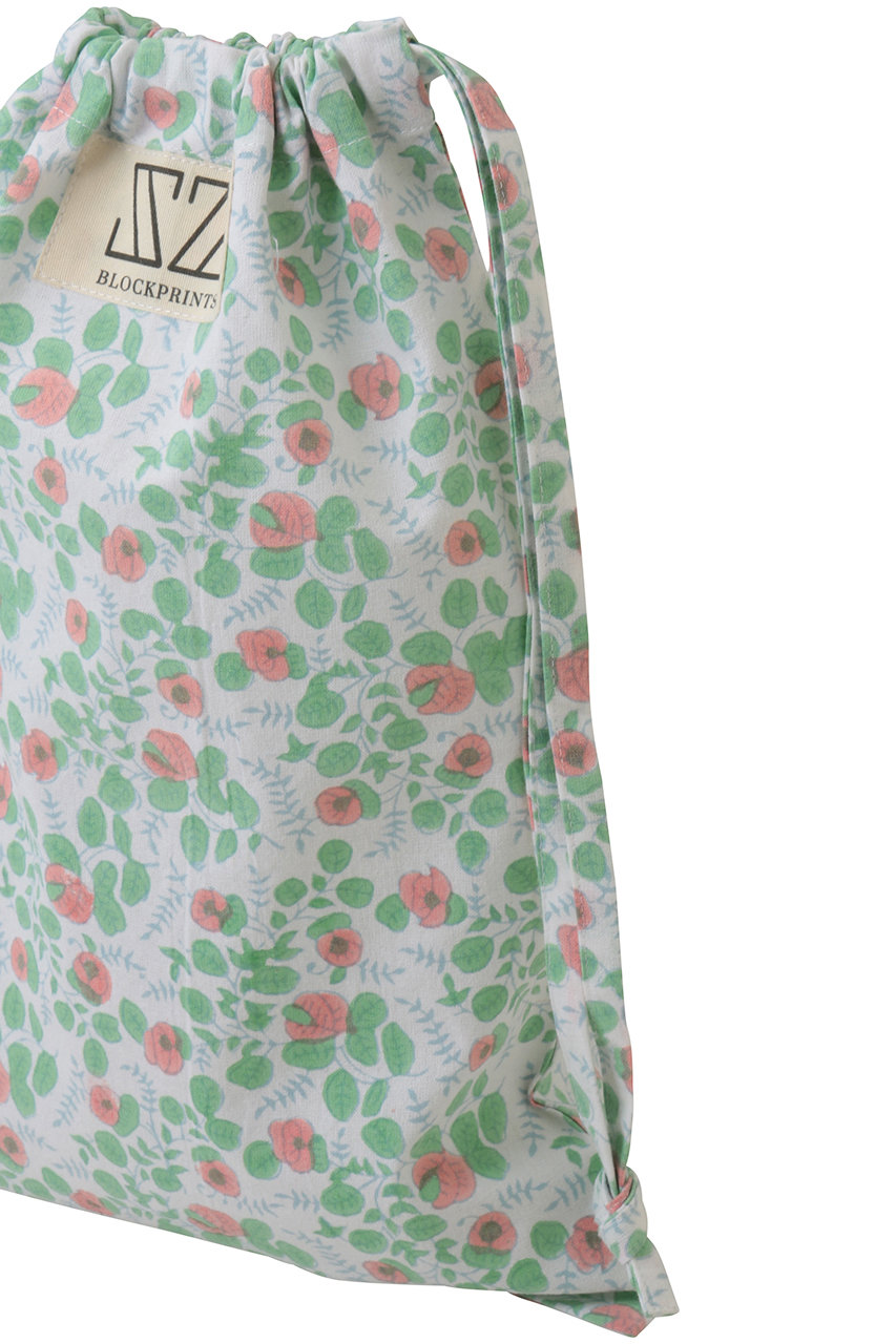SZ BLOCKPRINTS(エスゼット ブロックプリント)｜LAUNDRY BAG BLUEBERRY