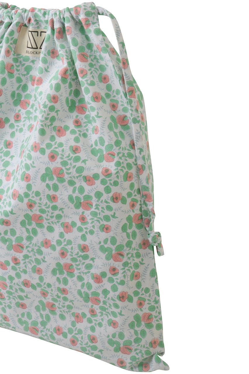 SZ BLOCKPRINTS(エスゼット ブロックプリント)｜LAUNDRY BAG BLUEBERRY