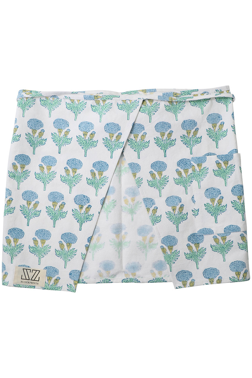 SZ BLOCKPRINTS(エスゼット ブロックプリント)｜HOST APRON FLEUR