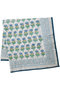 BABY BLANKET FLEUR リバーシブルブランケット エスゼット ブロックプリント/SZ BLOCKPRINTS ブルー