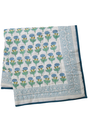 エスゼット ブロックプリント/SZ BLOCKPRINTSのBABY BLANKET FLEUR リバーシブルブランケット
