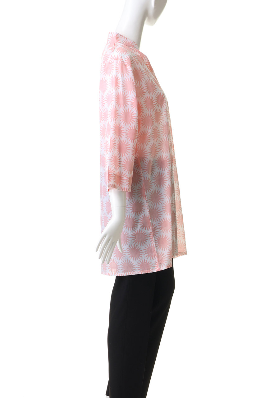 【美品】SUN ROSE セットアップ （インドシルク生地 絹100%）3回着用のみ SZ BLOCKPRINTS(エスゼット ブロックプリント)｜SHORT DOUCE DRES SUN