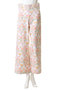 DISCO PANTS GERANIUM ワイドパンツ エスゼット ブロックプリント/SZ BLOCKPRINTS