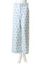 DISCO PANTS SUN ワイドパンツ エスゼット ブロックプリント/SZ BLOCKPRINTS