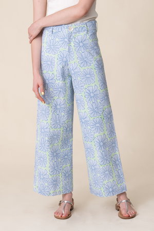エスゼット ブロックプリント/SZ BLOCKPRINTSのDISCO PANTS TROPICAL ワイドパンツ(110600/110601)