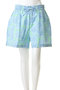 DRAWSTRING SHORTS TROPICAL ドロストショートパンツ エスゼット ブロックプリント/SZ BLOCKPRINTS