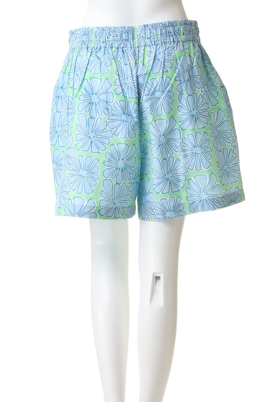 Richaros　ショートパンツ＆カバープリント SZ BLOCKPRINTS(エスゼット ブロックプリント)｜DRAWSTRING SHORTS