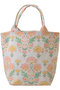 ROMA TOTE GERANIUM トートバッグ エスゼット ブロックプリント/SZ BLOCKPRINTS ピンク