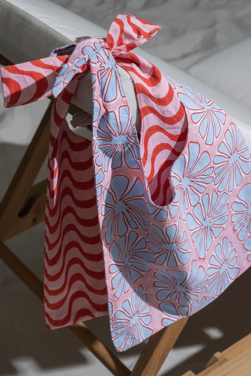 SZ BLOCKPRINTS(エスゼット ブロックプリント)｜KNOT BAG TROPICAL