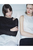 【AROMATIQUE×DANSKIN】コットンストレッチレースカットアウトトップス