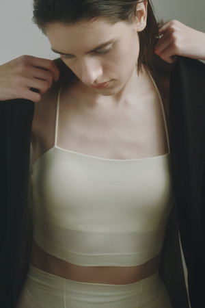 アロマティック/AROMATIQUEのストレート フィットブラ(160100/160102)