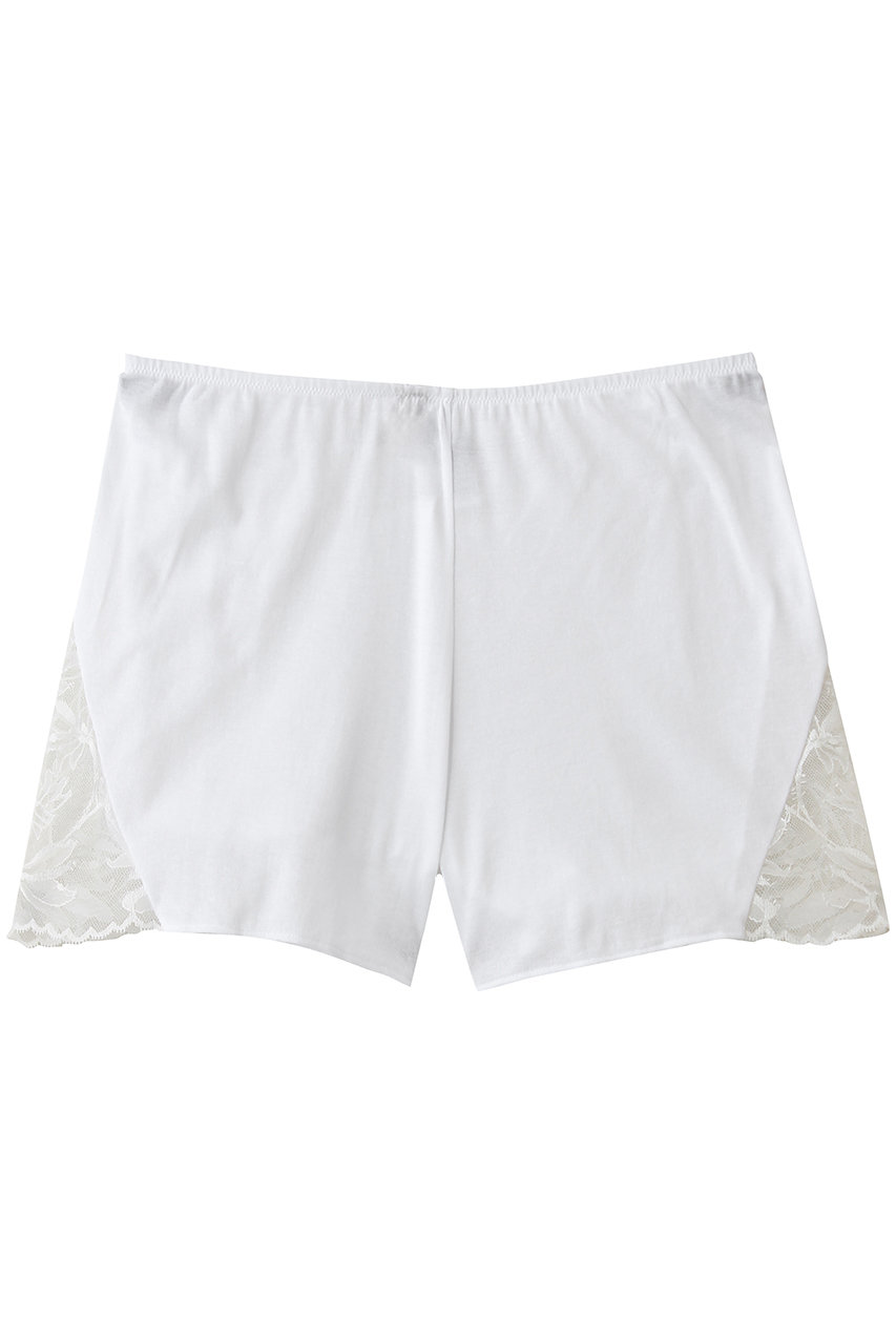 アロマティック/AROMATIQUEの100双サイドレースフレアパンツ(ホワイト/L379AR)