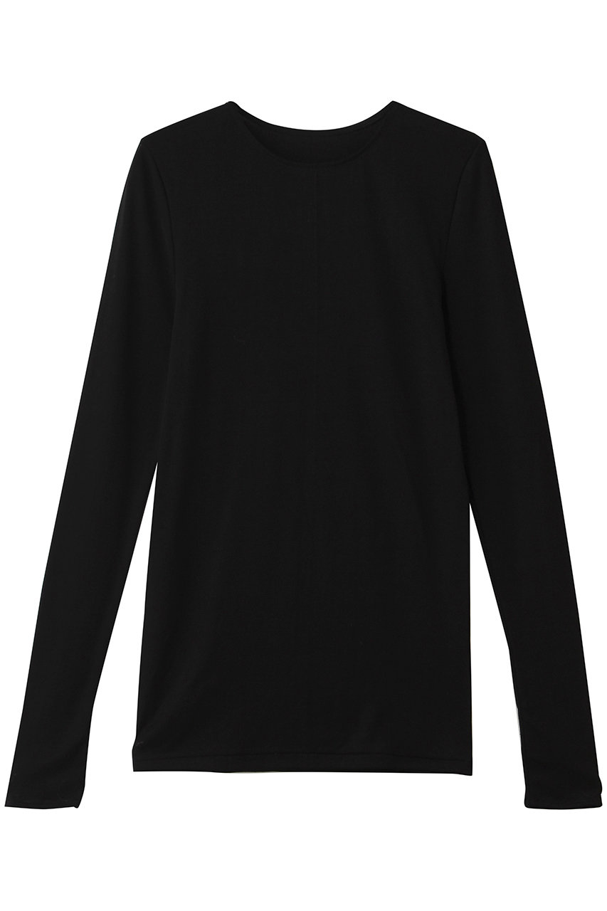 アロマティック/AROMATIQUEの100双クルーネックロングスリーブ(ブラック/J885AR)