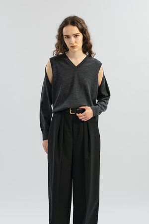 イロット/IIROTのHigh gauge gimmick Knit プルオーバー