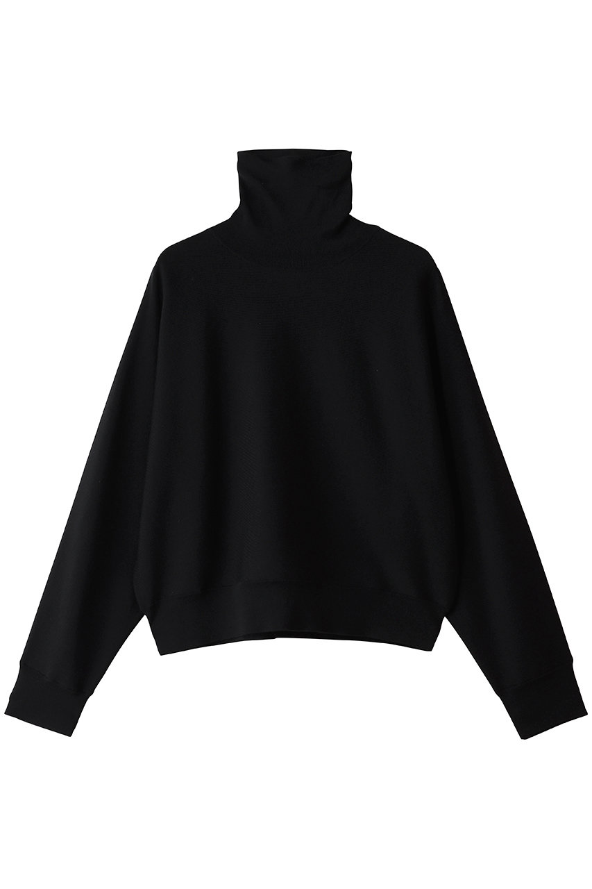 Wool Silk タートルニット プルオーバー