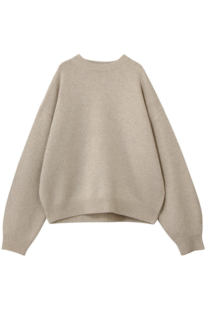 Lambs Wool クルーネック ニットプルオーバー