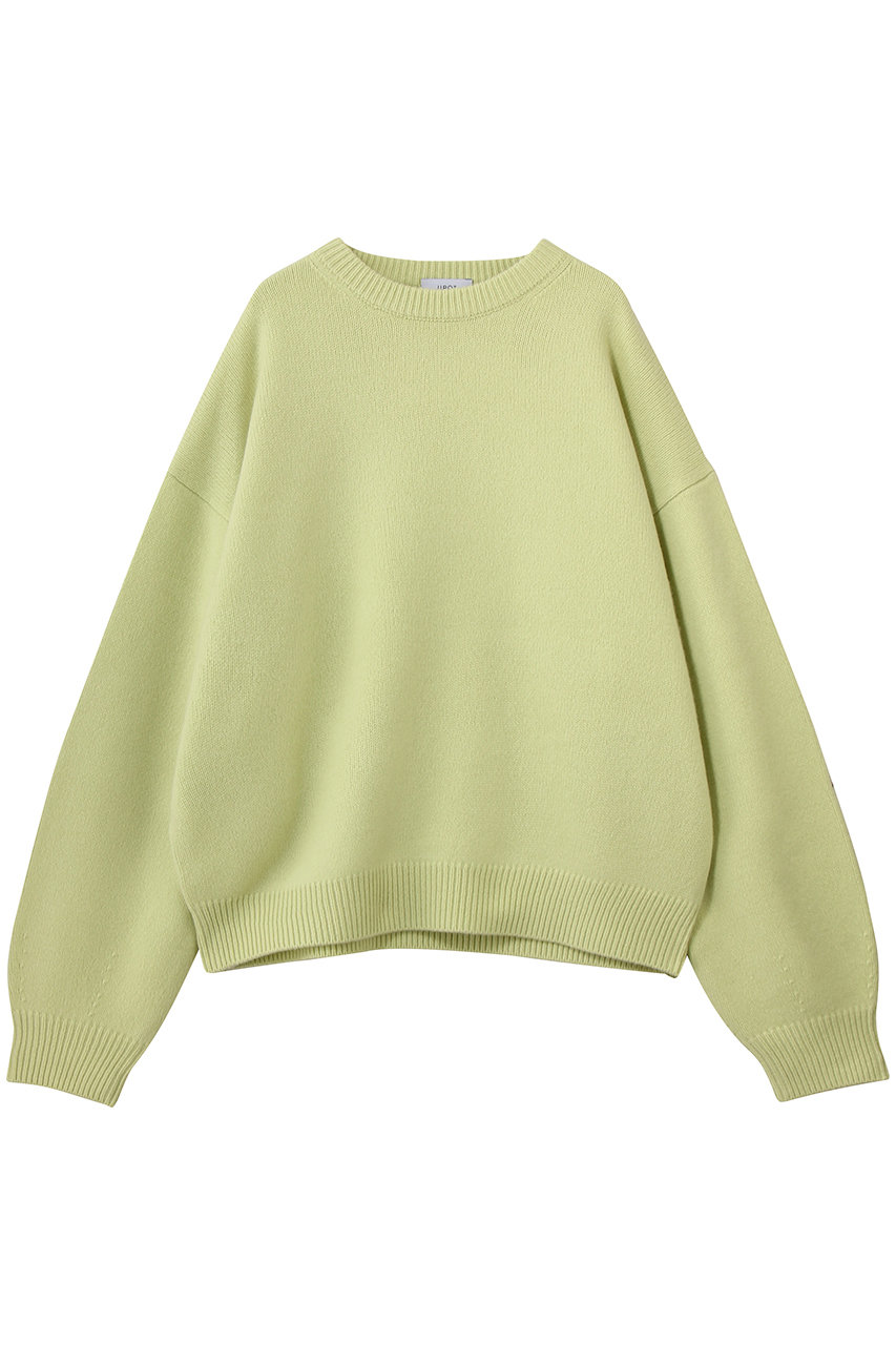 Lambs Wool クルーネック ニットプルオーバー