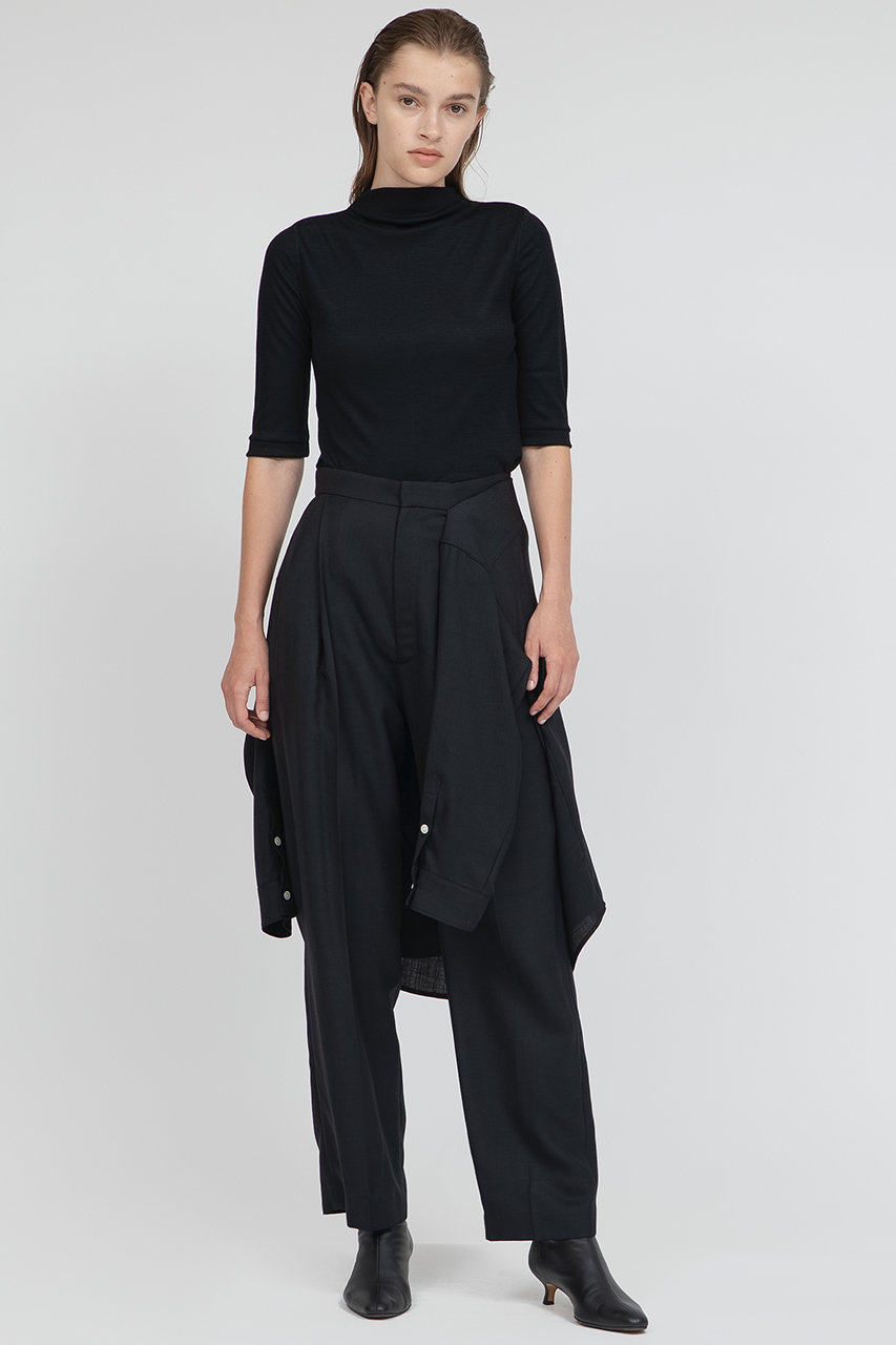 rl9293　純国産黒盤再生利用ビートシリーズ　結合編　2枚セット ssstein / シュタイン】LONG WIDE TROUSERS (2/90 WOOL GABARDINE