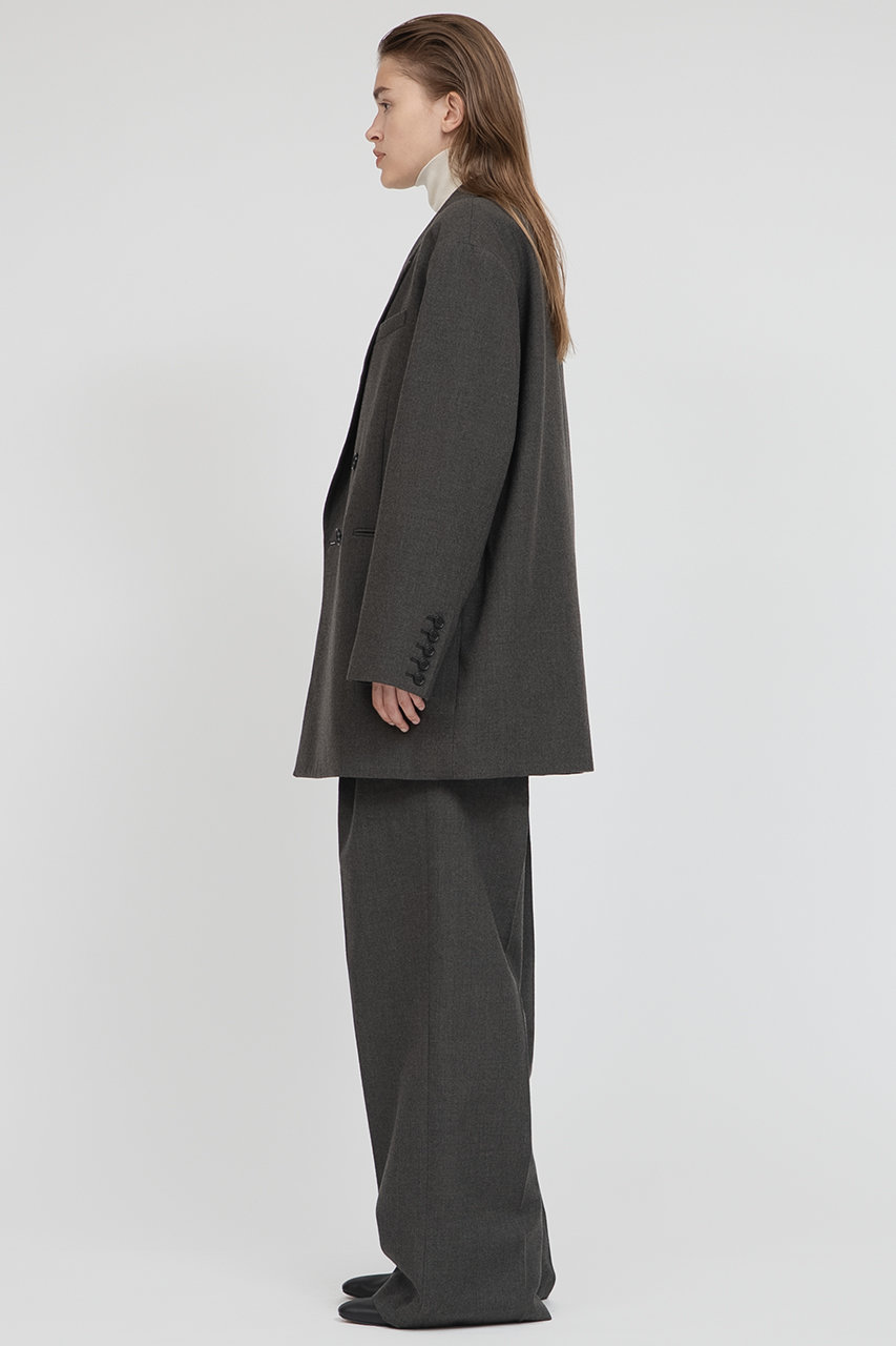 IIROT(イロット)｜ウール サージ ジャケット/カーキ の通販｜ELLESHOP