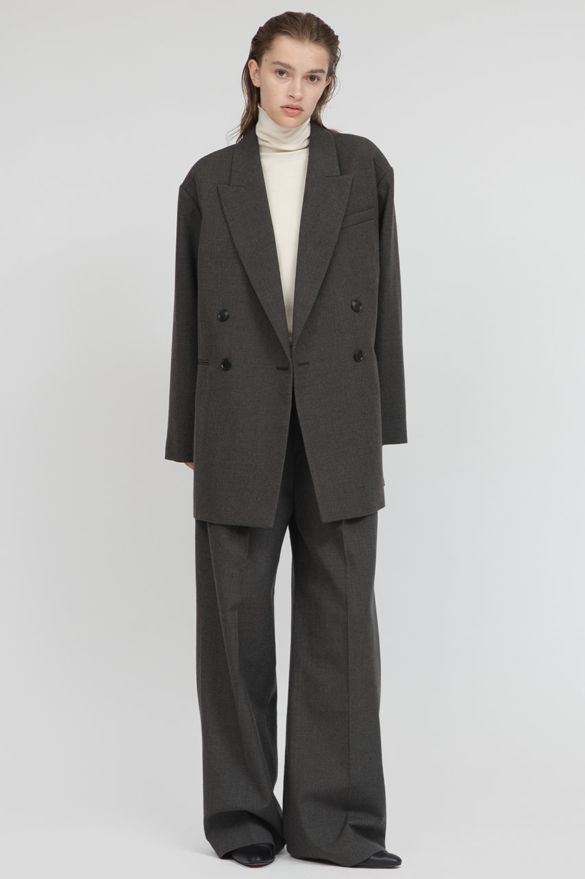 IIROT(イロット)｜ウール サージ ジャケット/カーキ の通販｜ELLESHOP