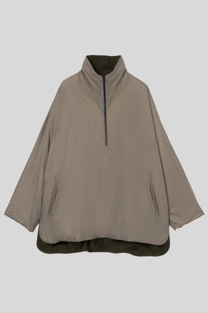 IIROT タフタ ナイロン プルオーバー (カーキ, F) イロット ELLE SHOP