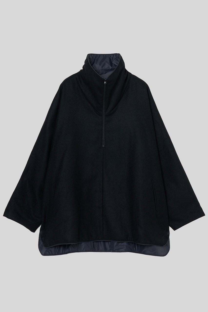 IIROT タフタ ナイロン プルオーバー (ブラック, F) イロット ELLE SHOP IIROT タフタ ナイロン プルオーバー (ブラック, F) イロット ELLE SHOP