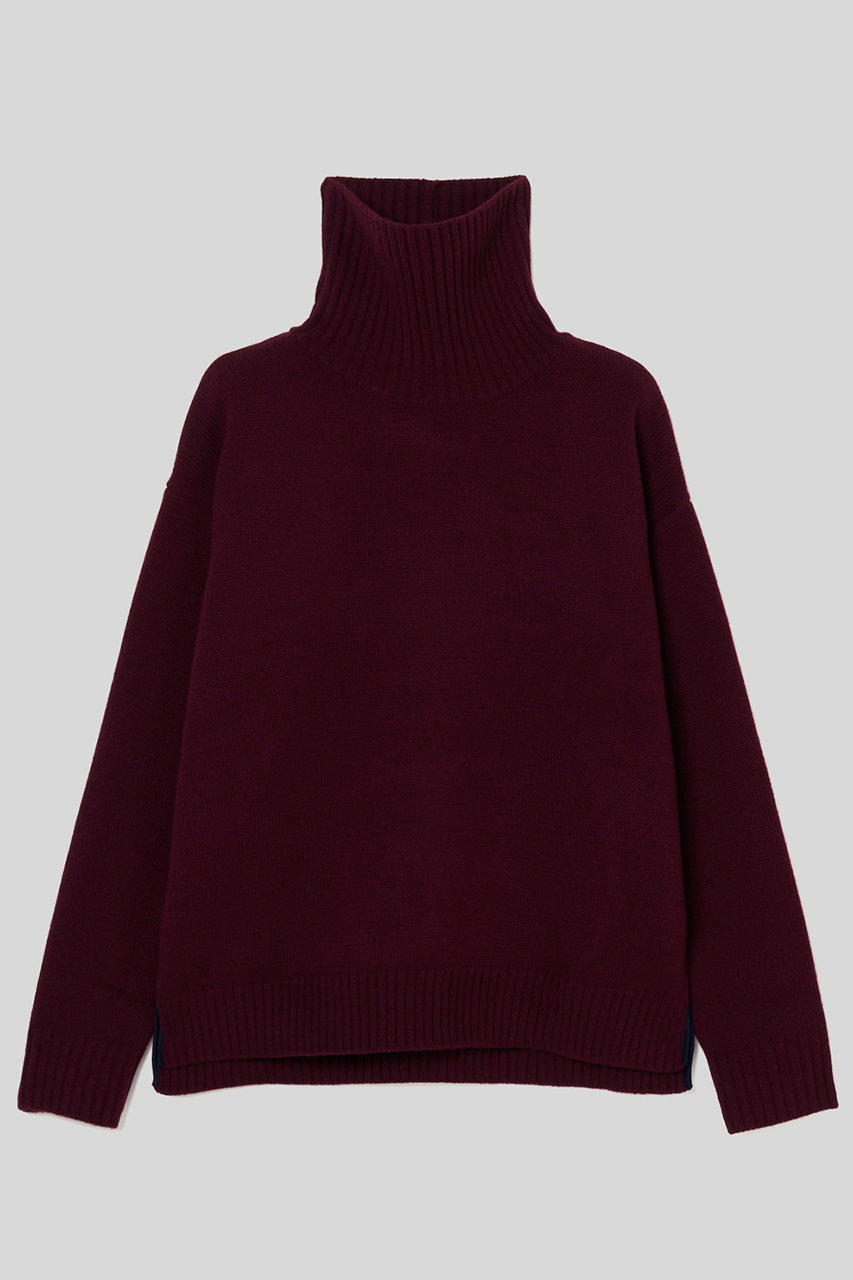 Tasmania ラム タートル ニット