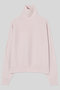 ウール シルク タートル ニット イロット/IIROT ペールピンク