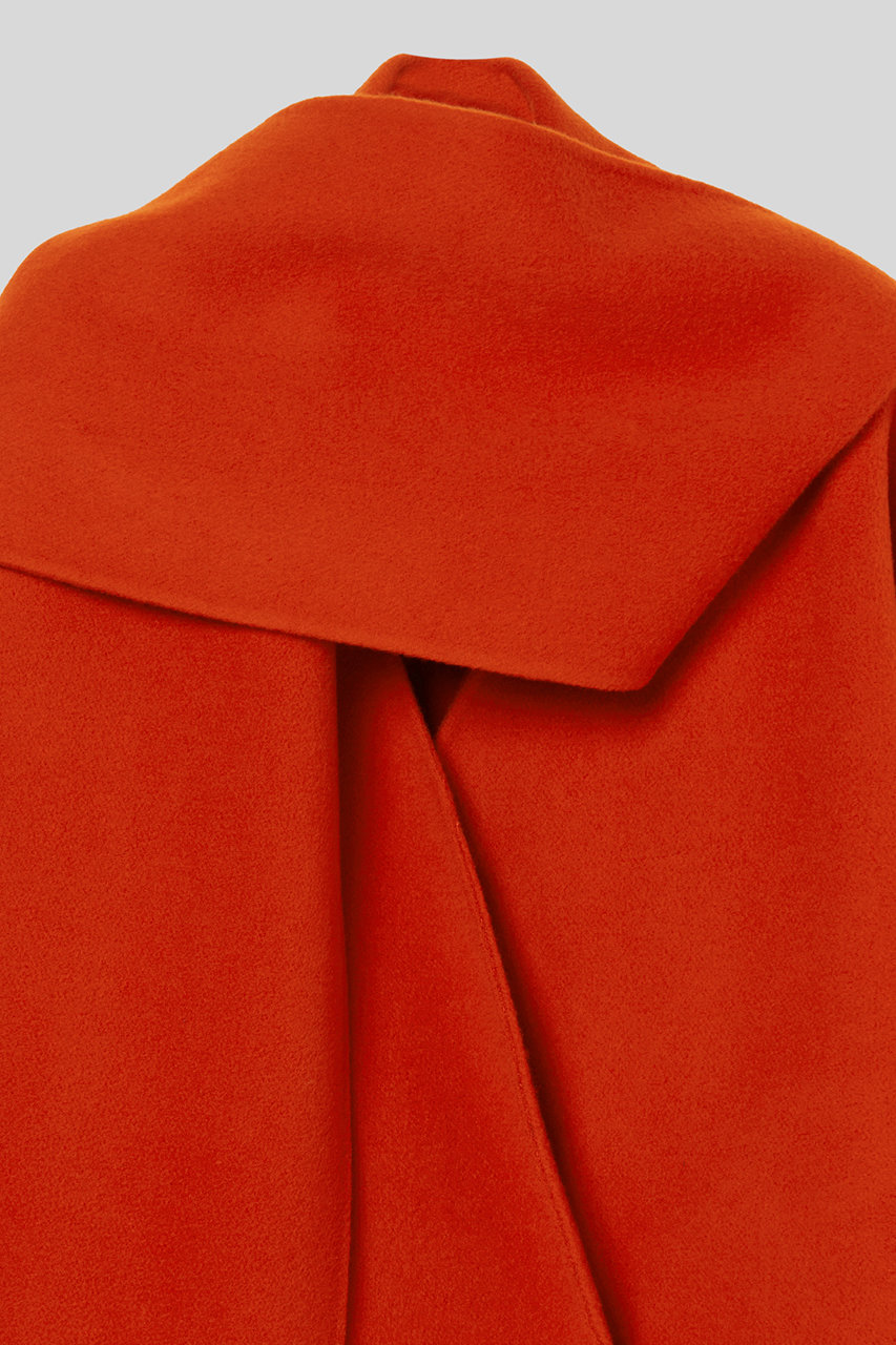 【iirot/イロット】ウールコート IIROT(イロット)｜Extra fine メリノ ウール コート/レッド の通販