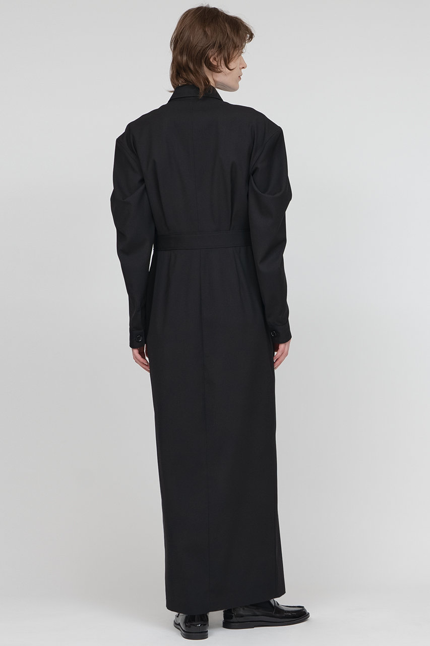 IIROT(イロット)｜タック スリーブ ドレス/ブラック の通販｜ELLESHOP